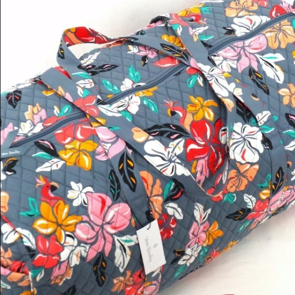❗️HOLIDAY SALE - FIRM❗️ NWT Vera Bradley xl travel duffel coastal paradise - Picture 2 of 7